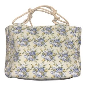 Farmhouse Is My Style” Shoulder Bag – Ivory Floral